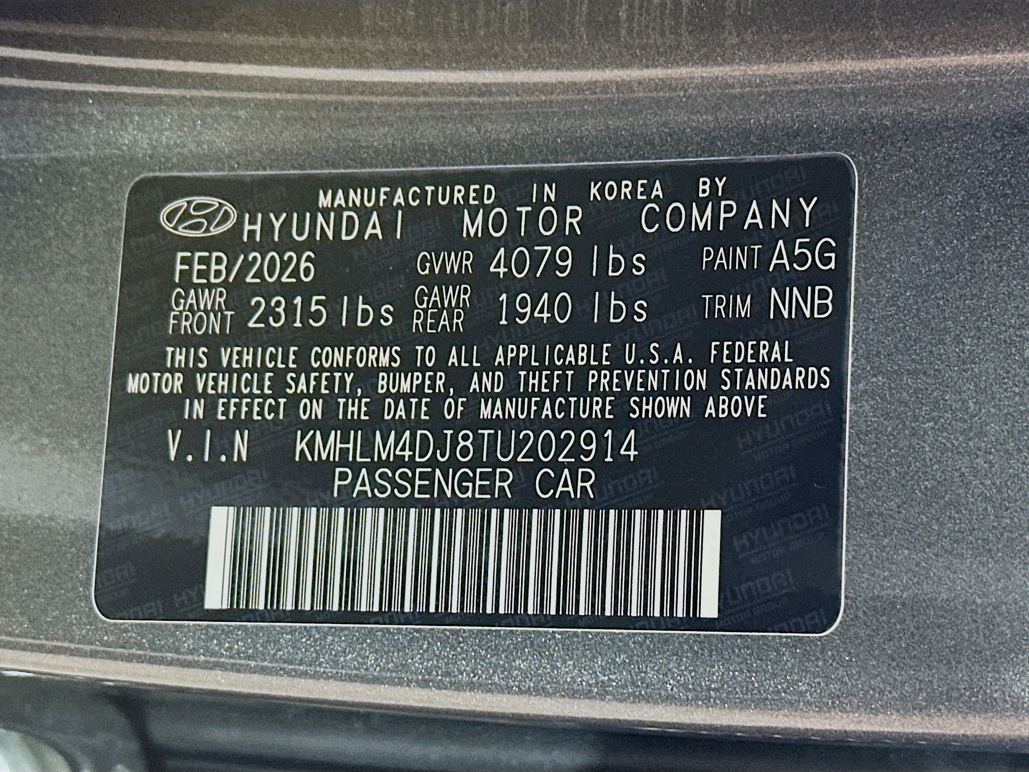 New 2026 Hyundai Elantra Blue FWD image 29