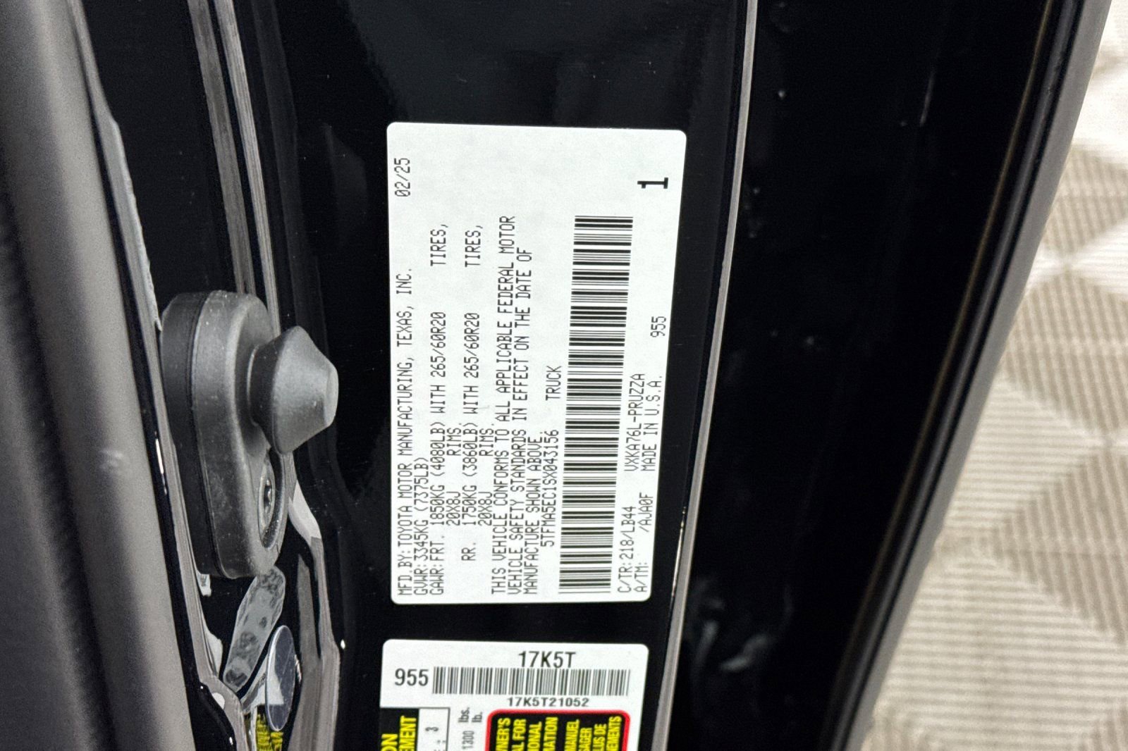 New 2025 Toyota Tundra 1794 Edition image 27