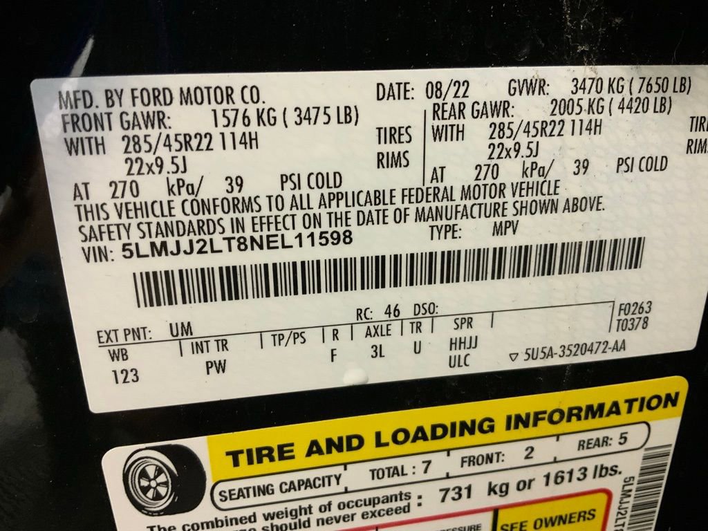 Used 2022 Lincoln Navigator Reserve image 40