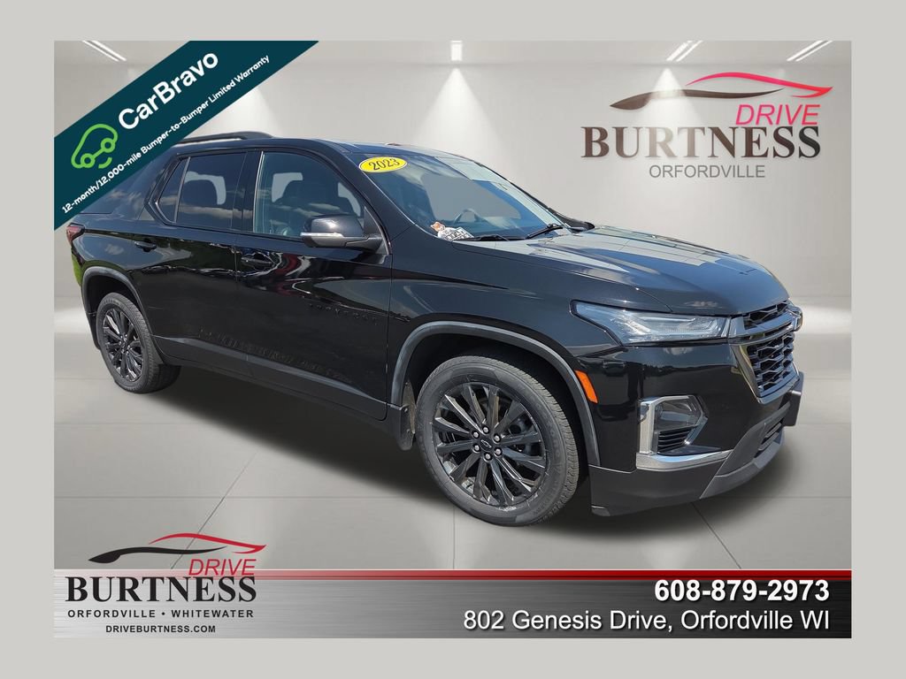 Certified 2023 Chevrolet Traverse RS w/ LPO, Floor Liner Package AWD/4WD image 1