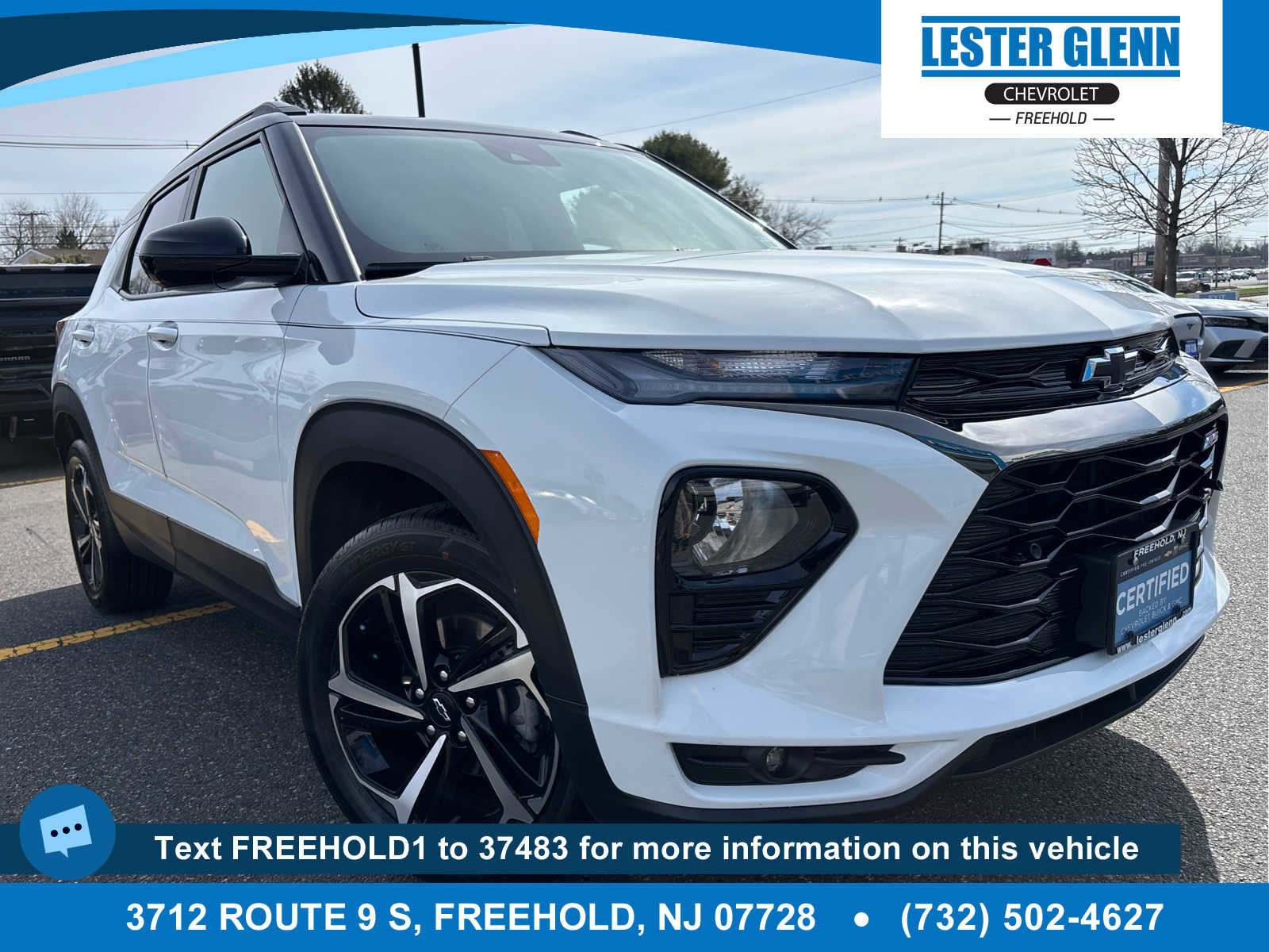 Certified 2023 Chevrolet TrailBlazer RS AWD/4WD image 1