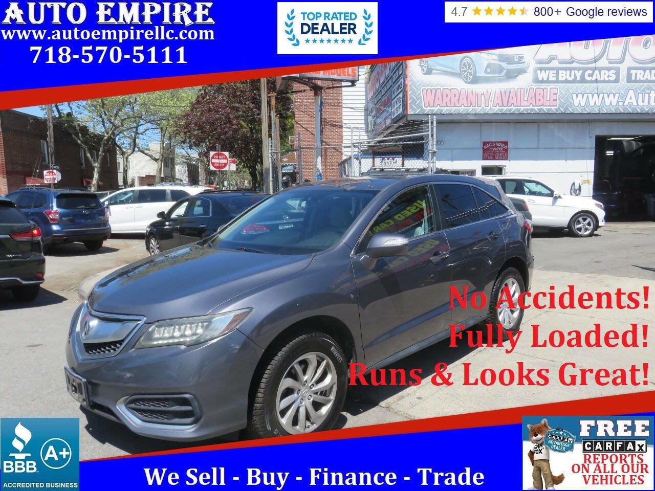 Used 2018 Acura RDX AWD w/ Technology Package