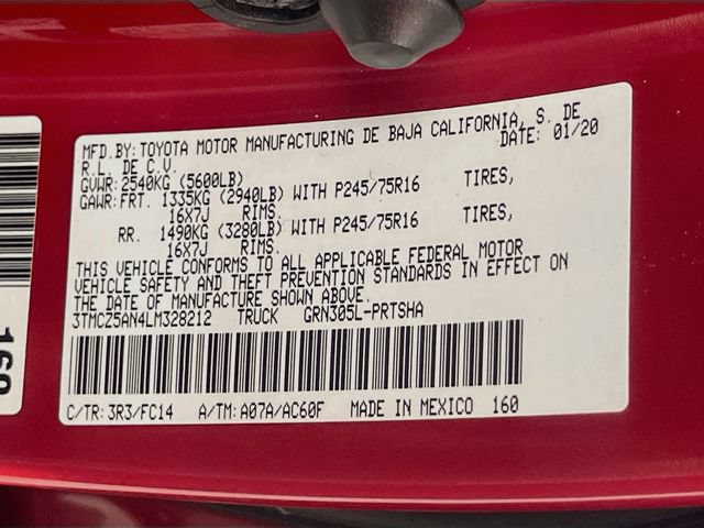 Used 2020 Toyota Tacoma SR5 AWD/4WD image 32