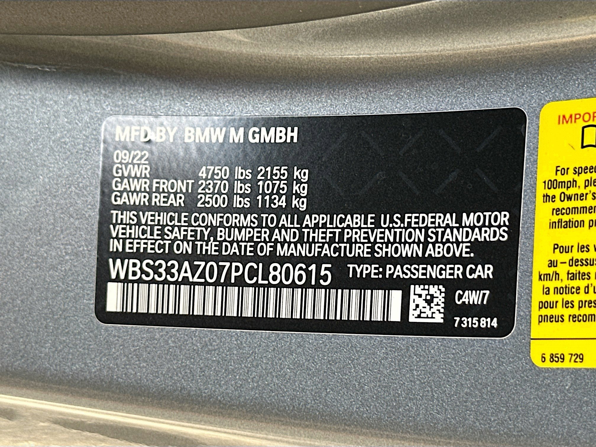 Used 2023 BMW M4 Competition w/ Executive Package image 35