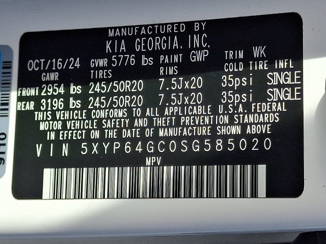 Used 2025 Kia Telluride S FWD image 29
