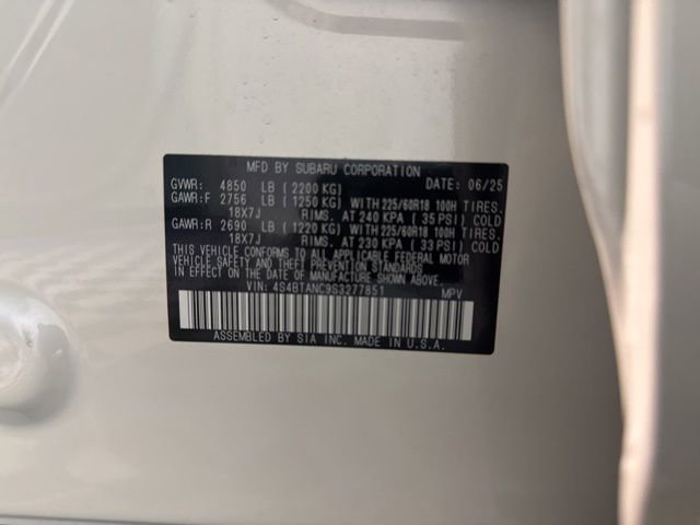 Certified 2025 Subaru Outback Limited image 40