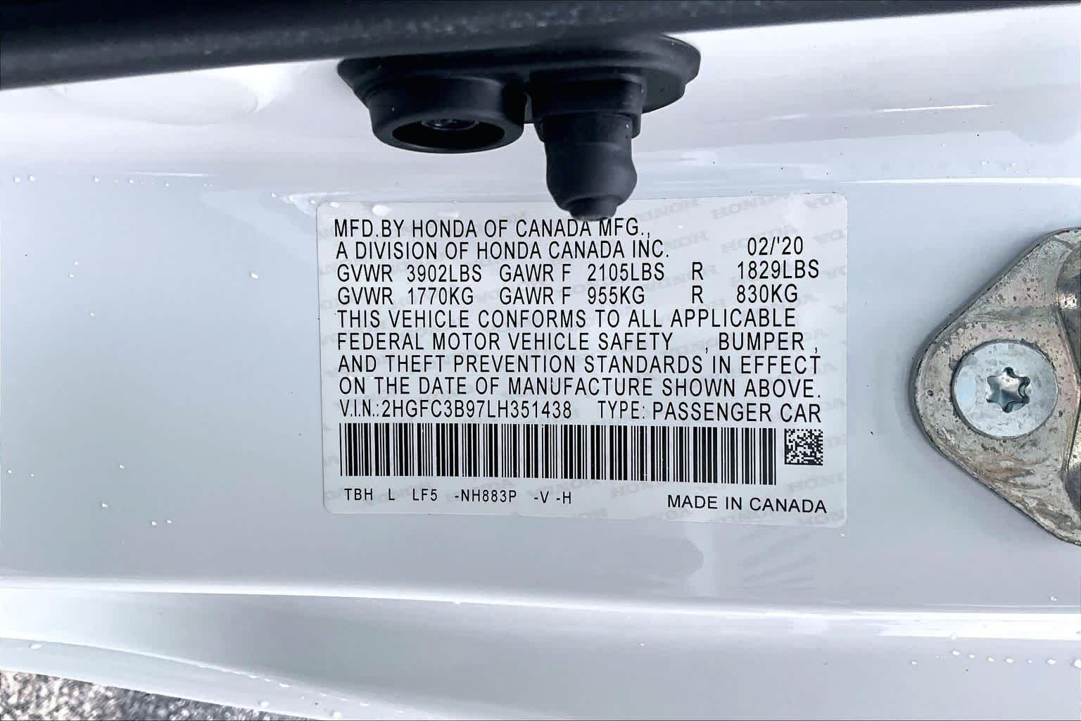 Used 2020 Honda Civic Touring image 34