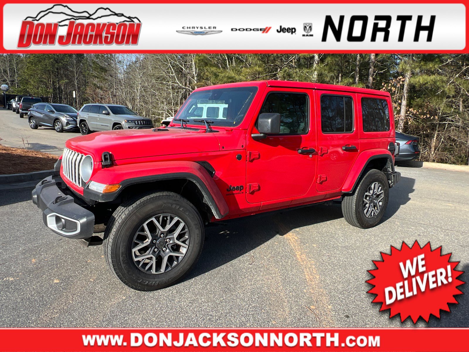 Used 2025 Jeep Wrangler Sahara image 1