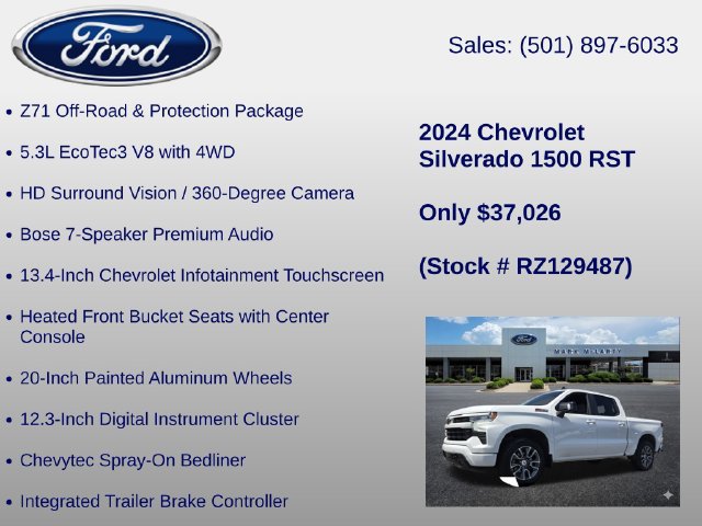 Used 2024 Chevrolet Silverado 1500 RST AWD/4WD image 6