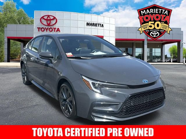 Certified 2025 Toyota Corolla SE w/ SE Premium Package image 1