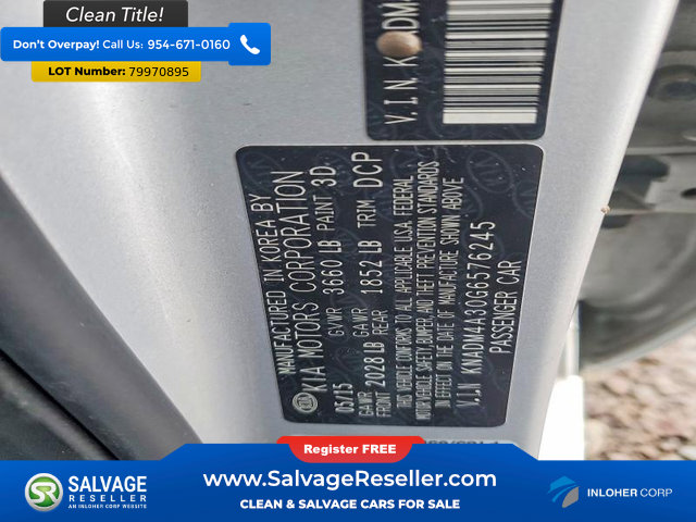 Used 2016 Kia Rio LX image 16