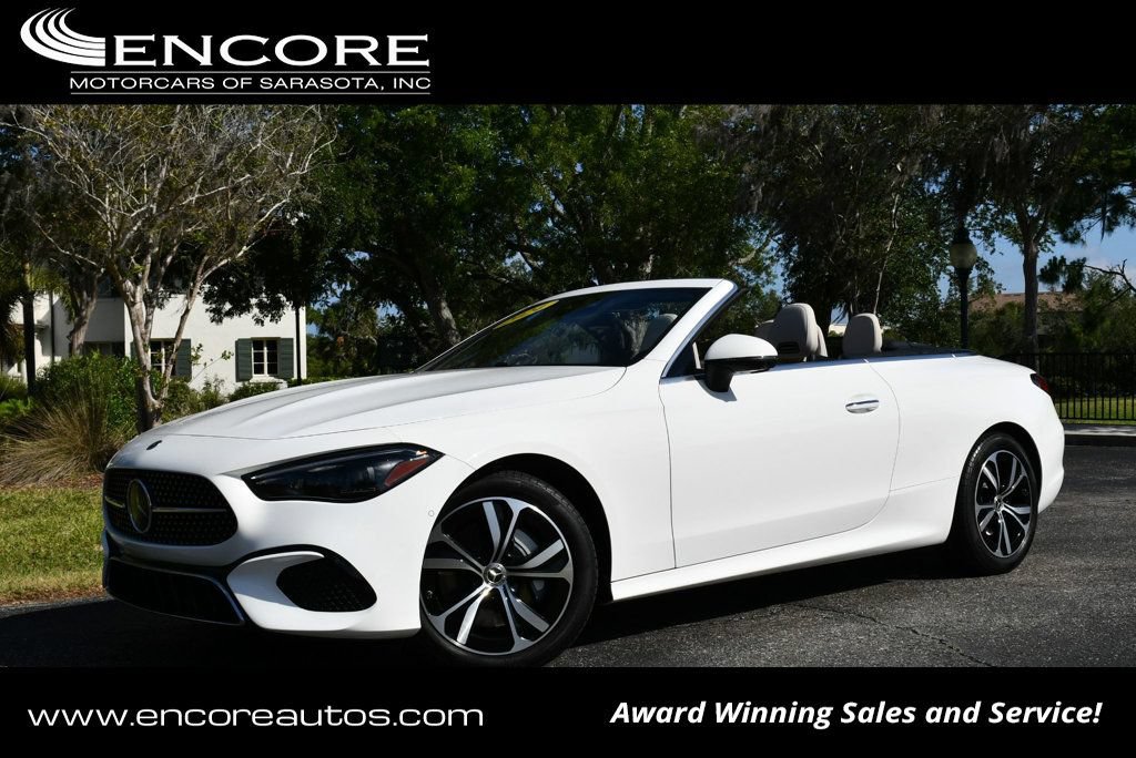 Used 2024 Mercedes-Benz CLE 300 4MATIC Cabriolet w/ Driver Assistance Package image 1