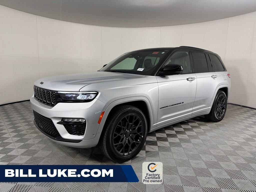 Certified 2025 Jeep Grand Cherokee Summit w/ Obsidian Package AWD/4WD image 1