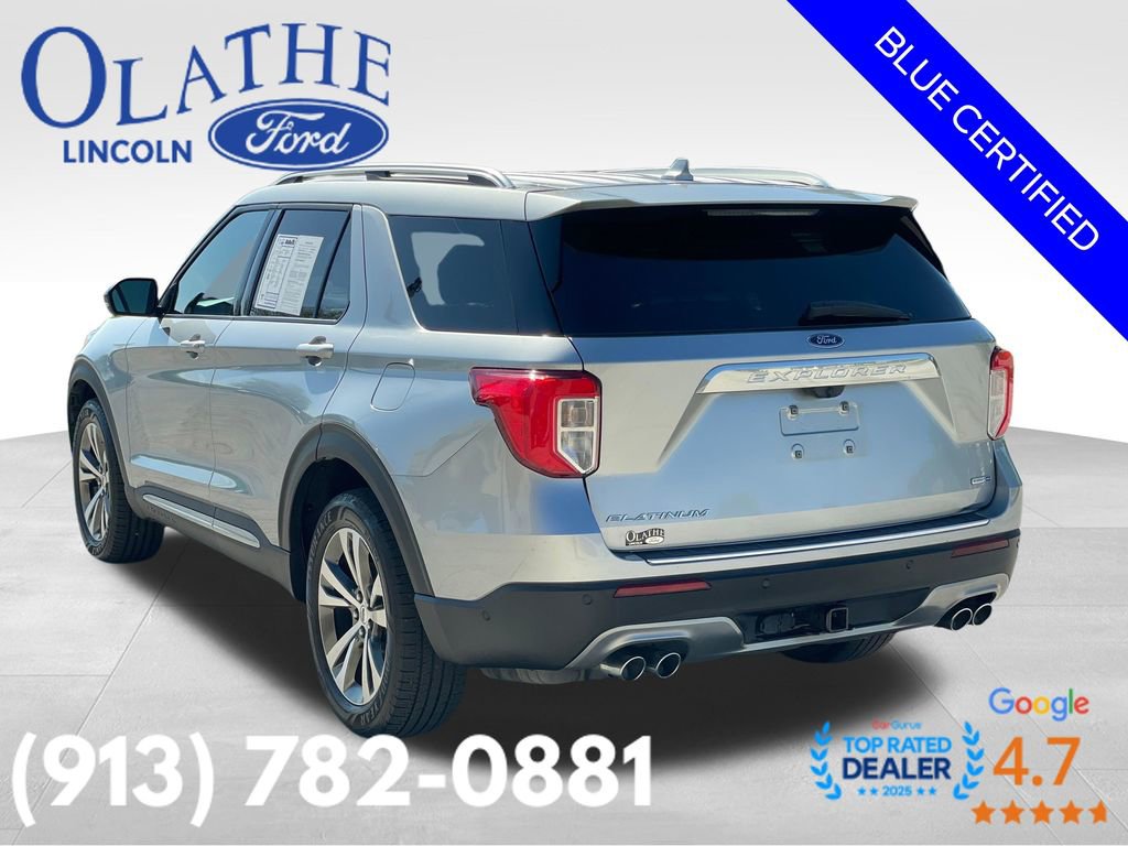 Certified 2020 Ford Explorer Platinum w/ Premium Technology Package AWD/4WD image 4