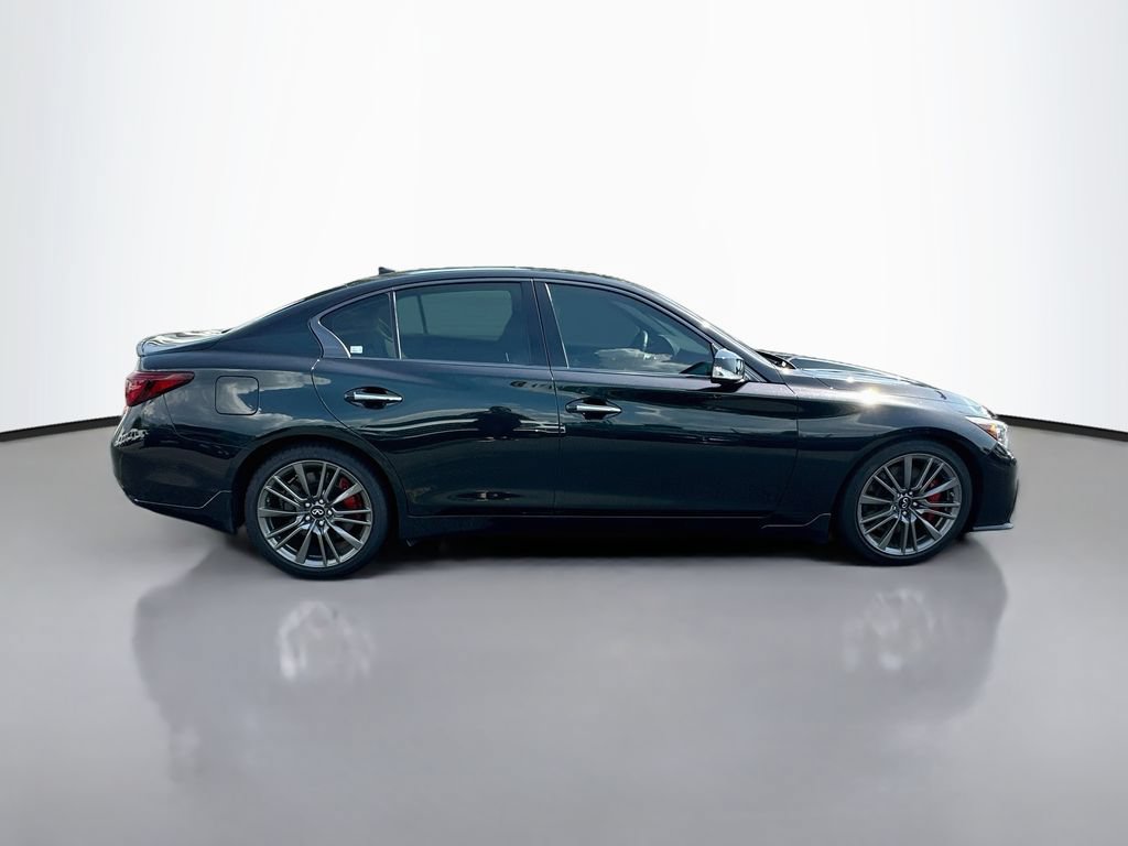 Used 2024 INFINITI Q50 Red Sport 400 w/ Black Opal Edition RWD image 8