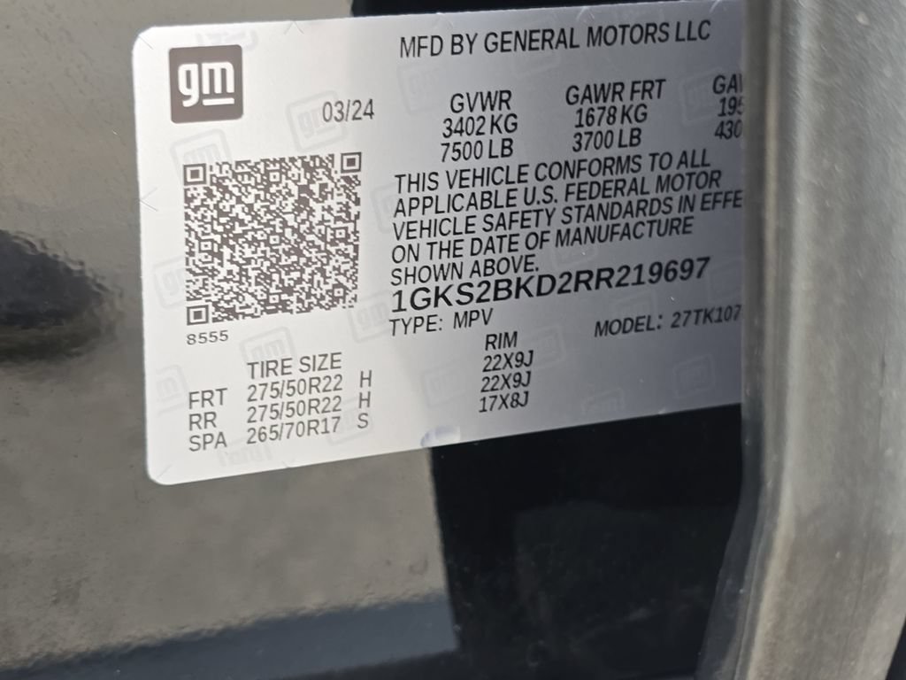 Certified 2024 GMC Yukon SLT w/ SLT Luxury Package AWD/4WD image 36