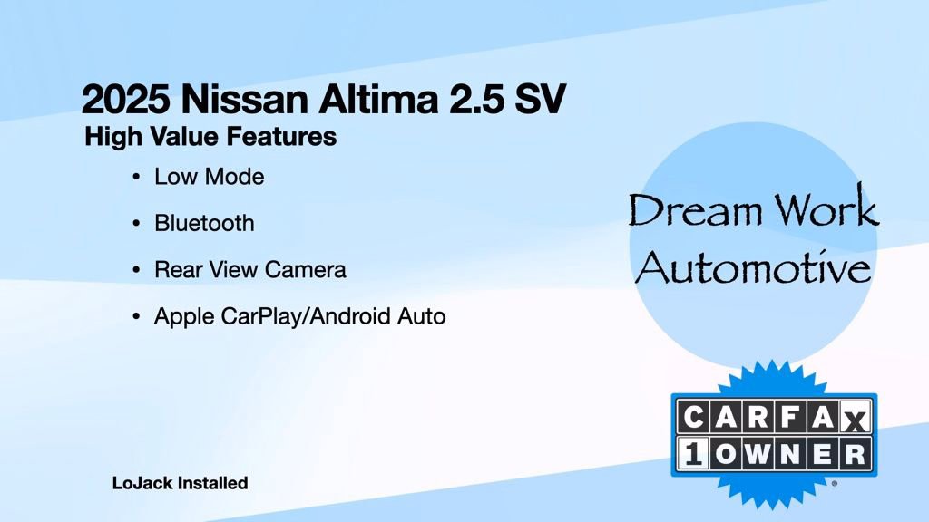 Used 2025 Nissan Altima 2.5 SV image 3