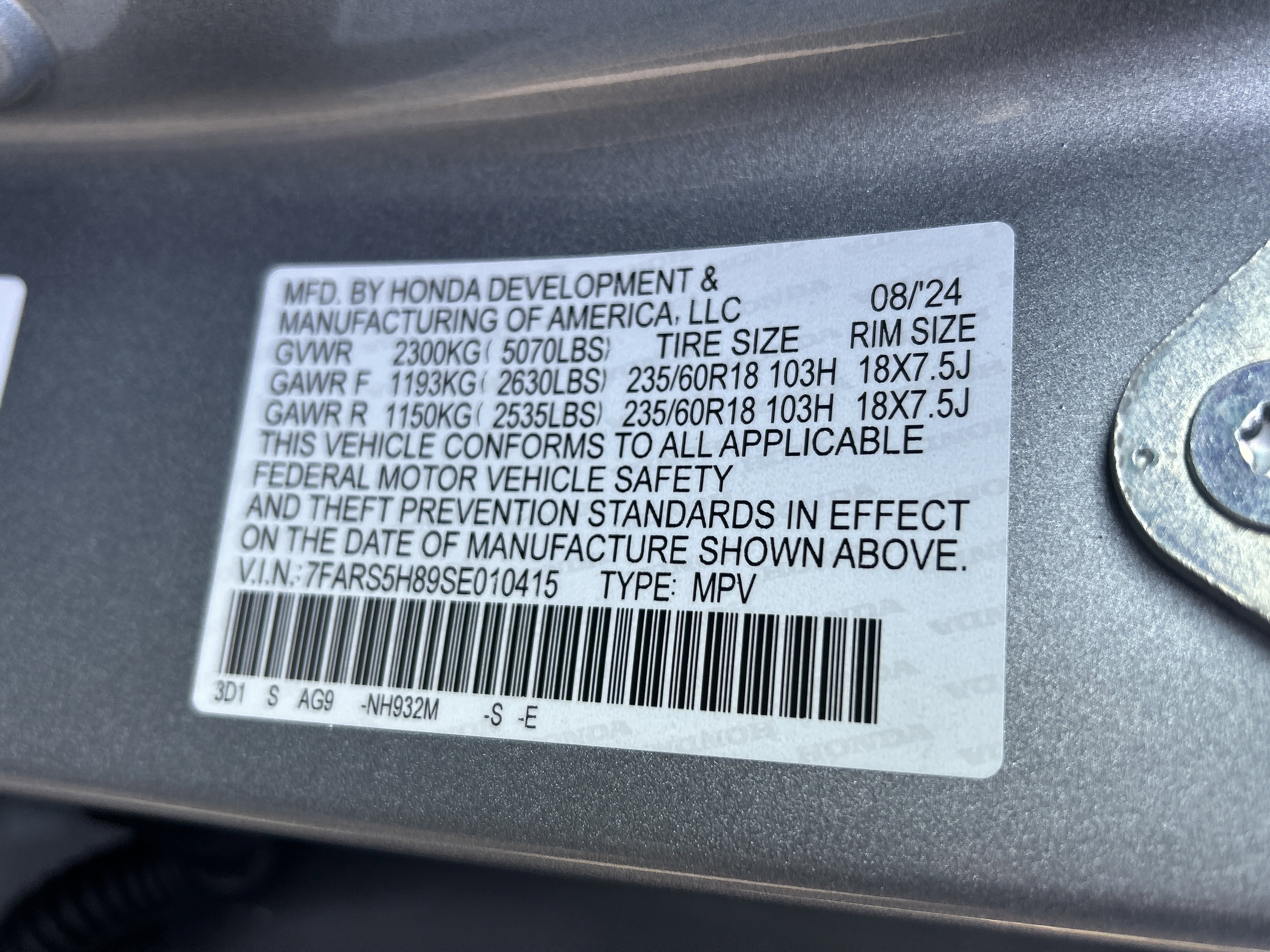 Certified 2025 Honda CR-V Sport-L image 36