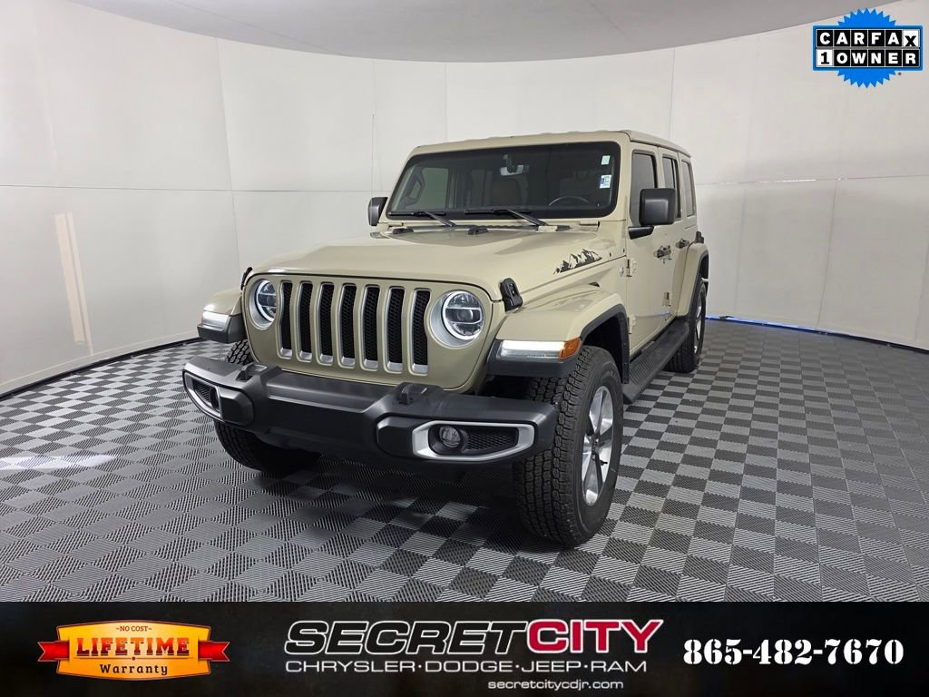 Used 2022 Jeep Wrangler Unlimited Sahara w/ LED Lighting Group image 3