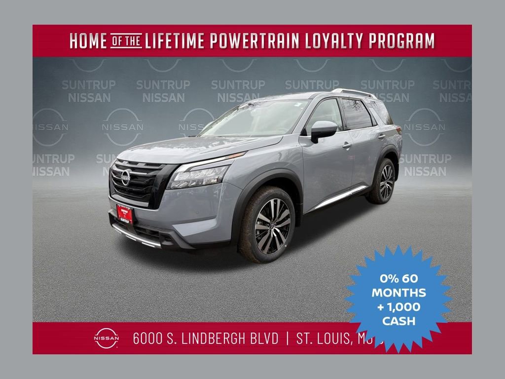 New 2025 Nissan Pathfinder Platinum w/ Black Appearance Package image 1