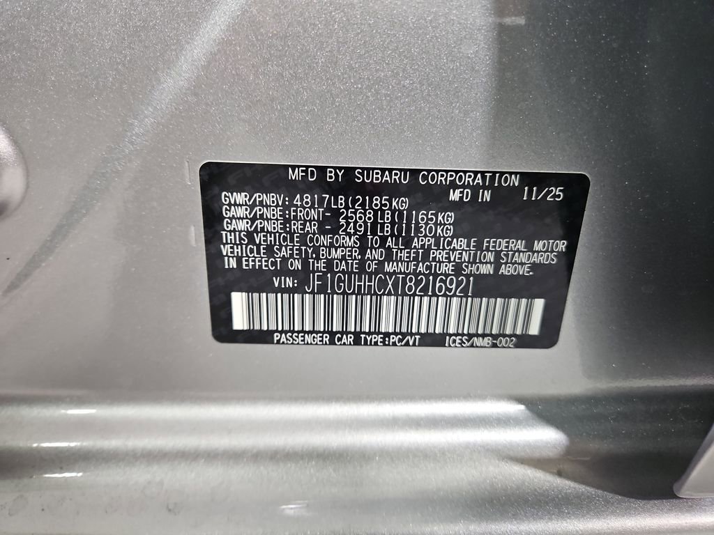 New 2026 Subaru Impreza RS image 29