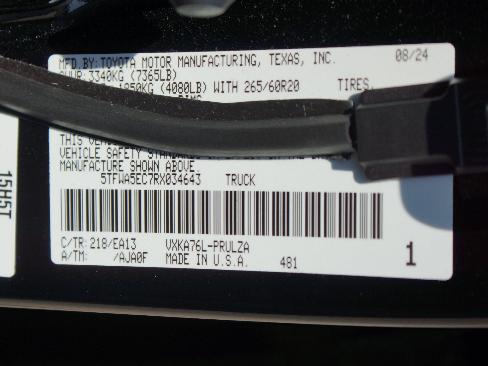 Used 2024 Toyota Tundra Limited AWD/4WD image 28