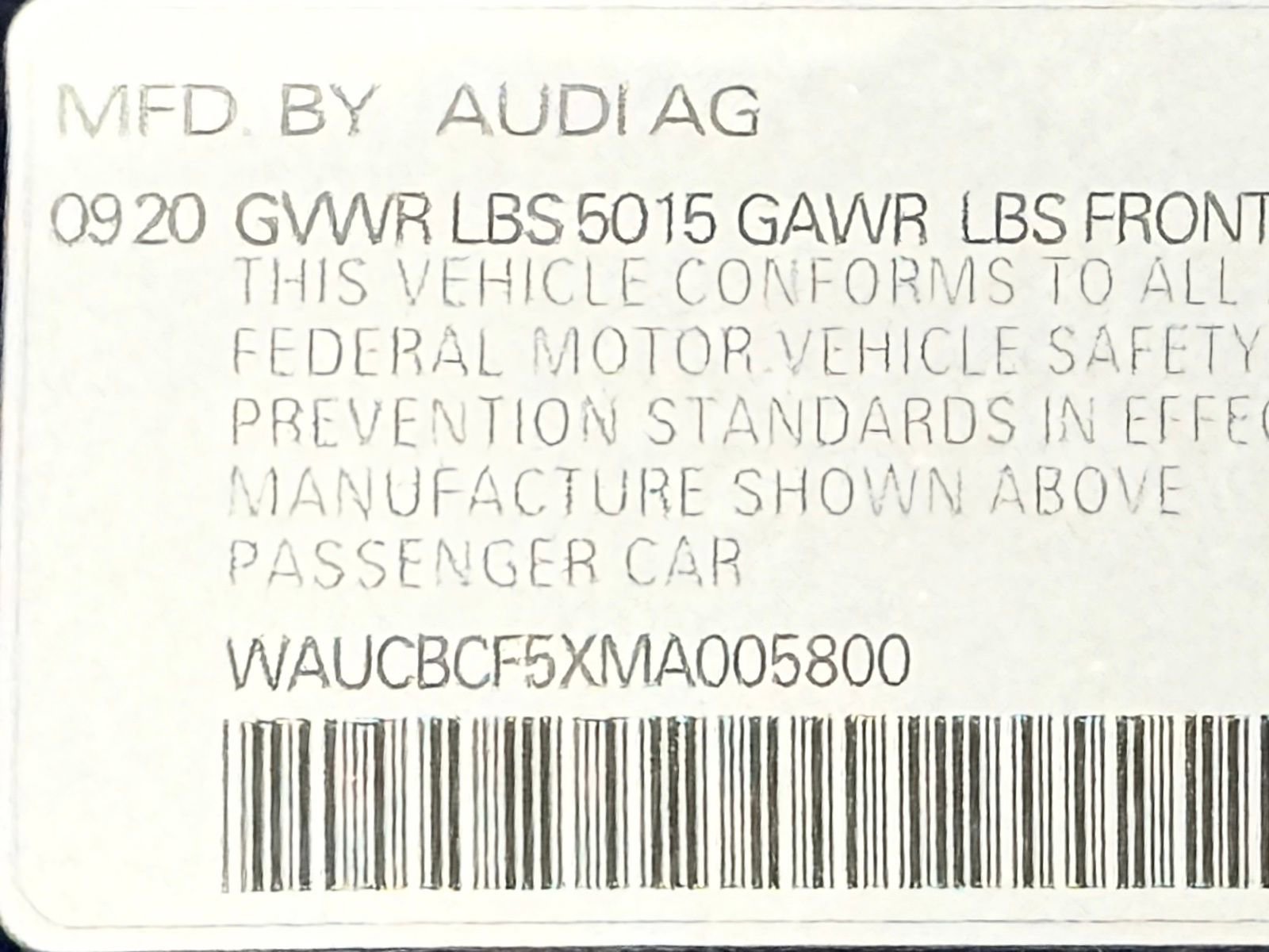 Used 2021 Audi A5 2.0T Premium Plus w/ Premium Plus image 52