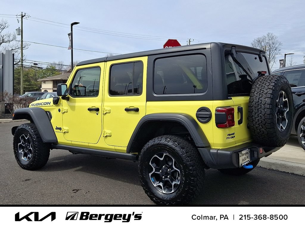 Used 2023 Jeep Wrangler Unlimited Rubicon 4xe AWD/4WD image 8