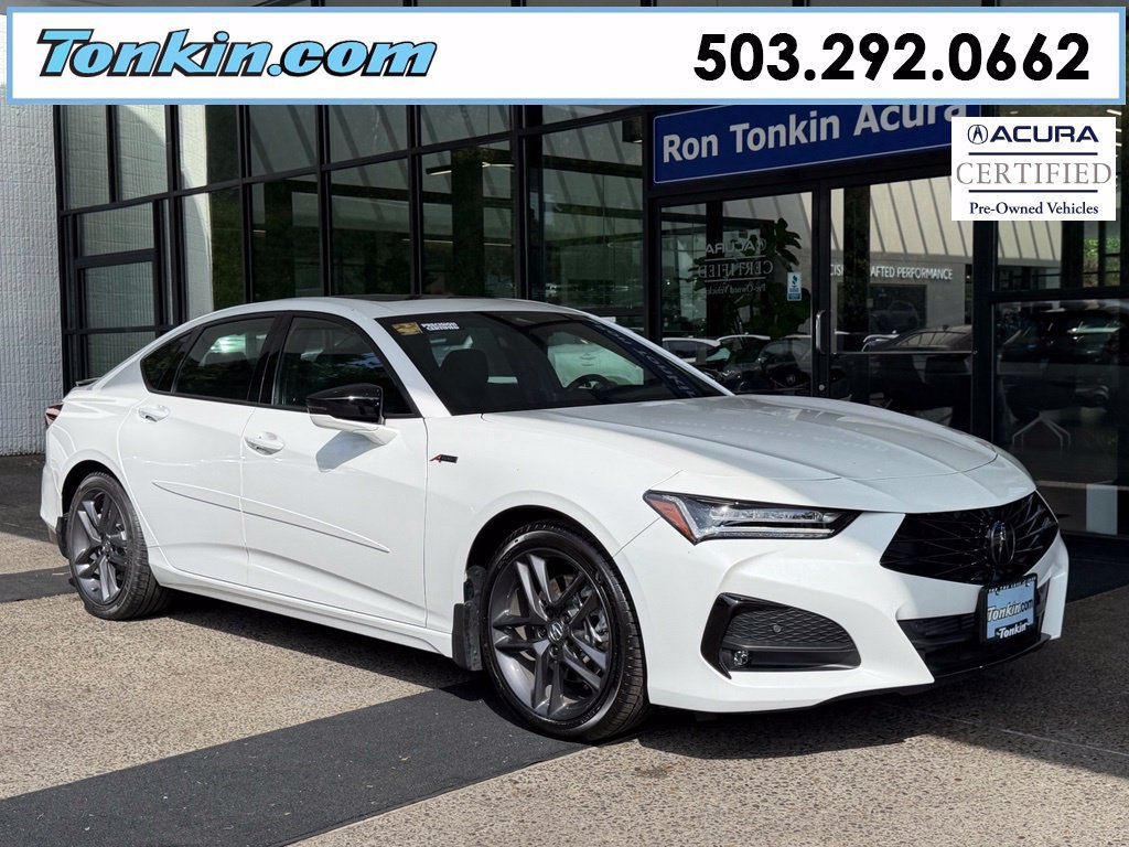 Certified 2025 Acura TLX w/ A-SPEC Package AWD/4WD image 1