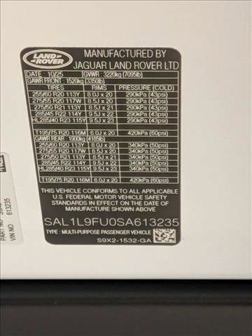 New 2025 Land Rover Range Rover Sport Dynamic SE image 17