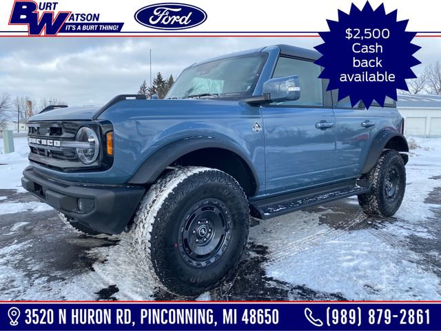 New 2025 Ford Bronco Outer Banks w/ Sasquatch Package