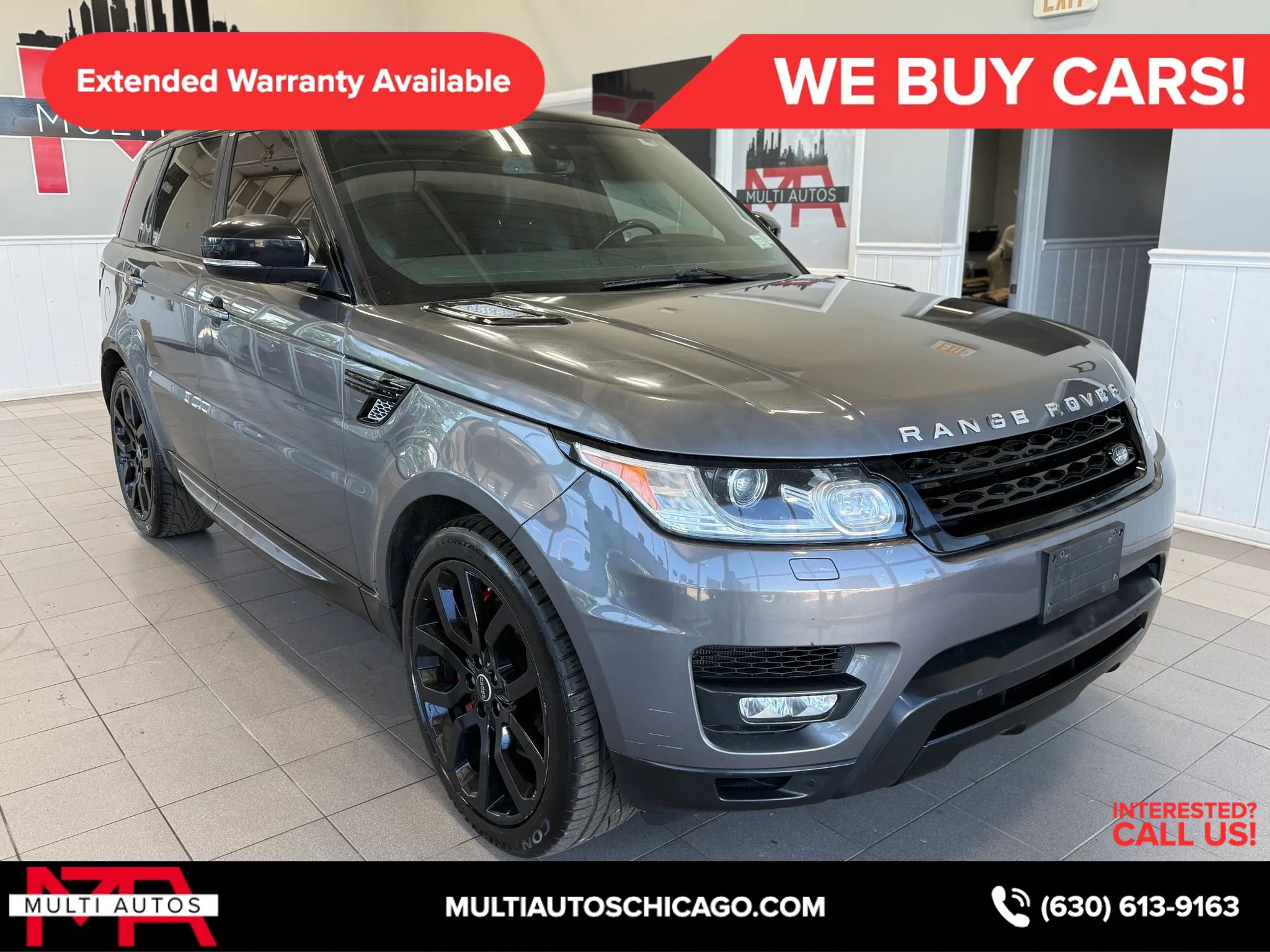 Used 2015 Land Rover Range Rover Sport Supercharged AWD/4WD image 4