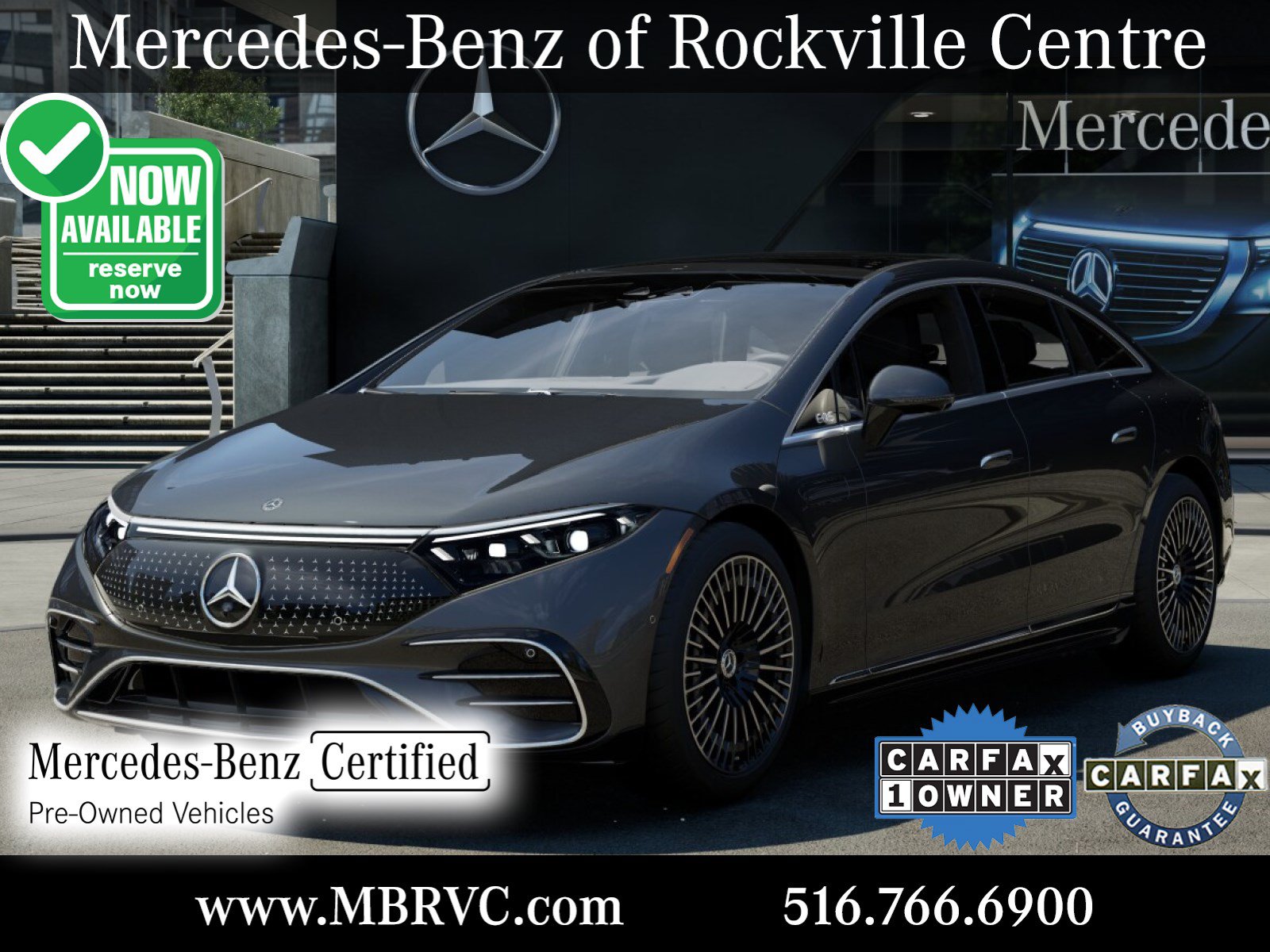 Used 2024 Mercedes-Benz EQS 580 4MATIC Sedan