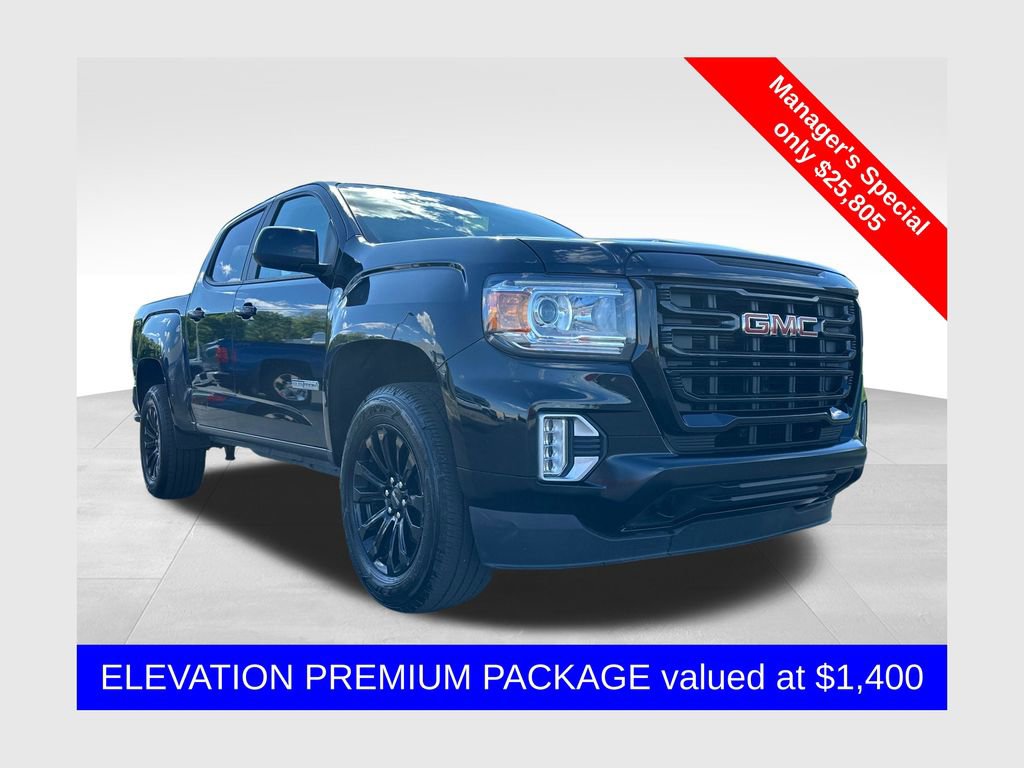 Used 2022 GMC Canyon Elevation w/ Elevation Premium Package AWD/4WD image 1