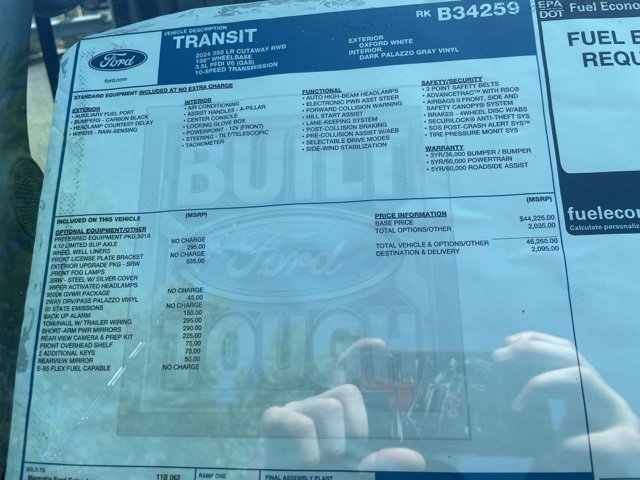 New 2024 Ford Transit 350 w/ Exterior Upgrade Package image 11