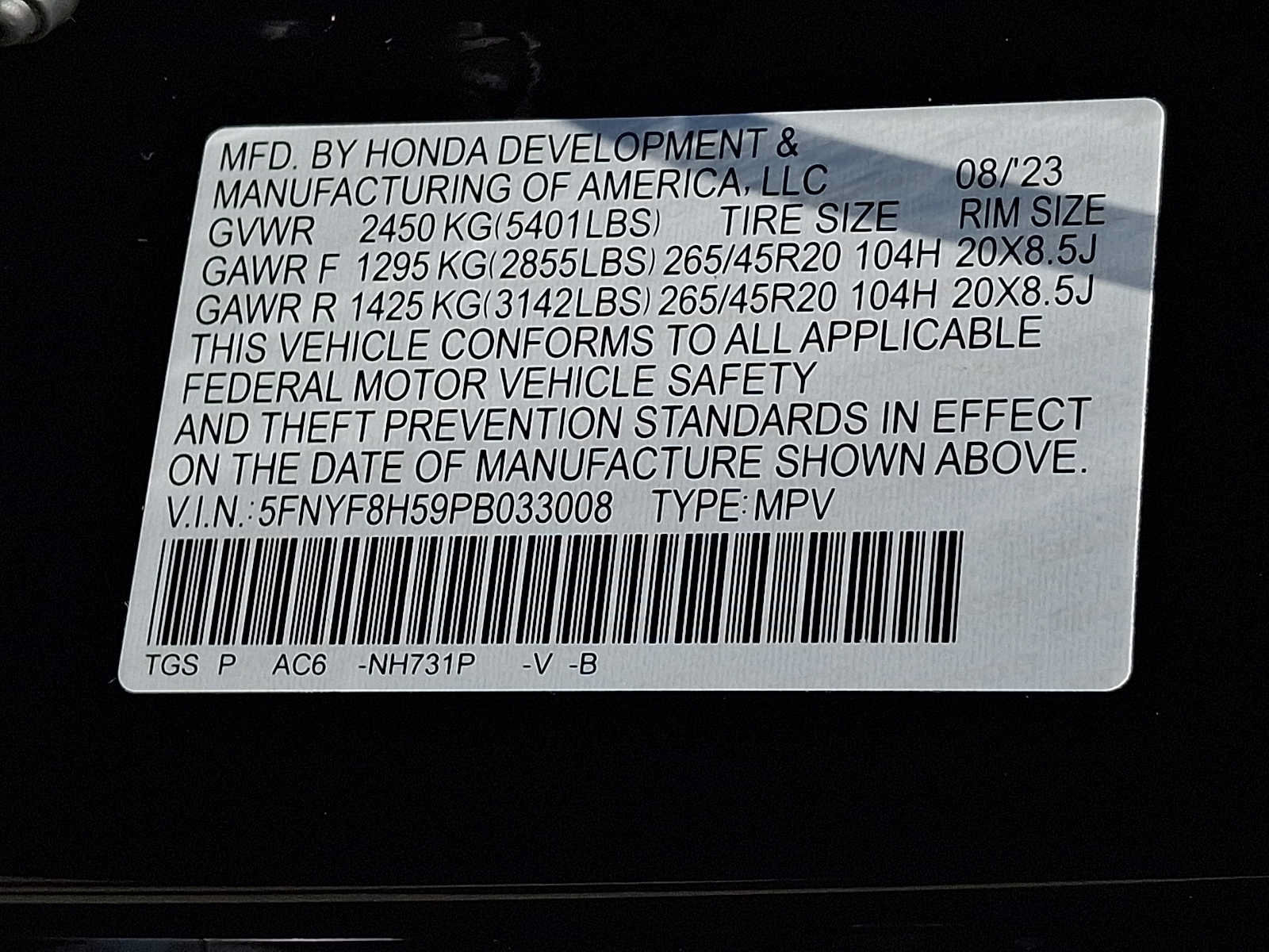 Used 2023 Honda Passport EX-L image 26