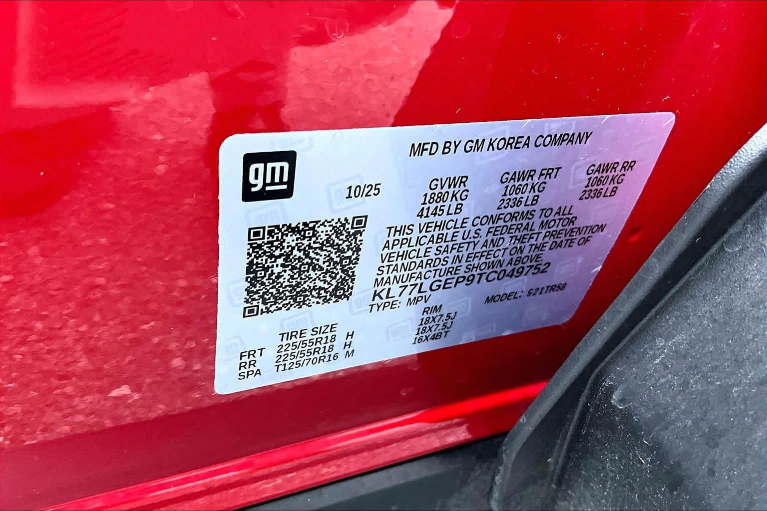 Used 2026 Chevrolet Trax RS FWD image 33