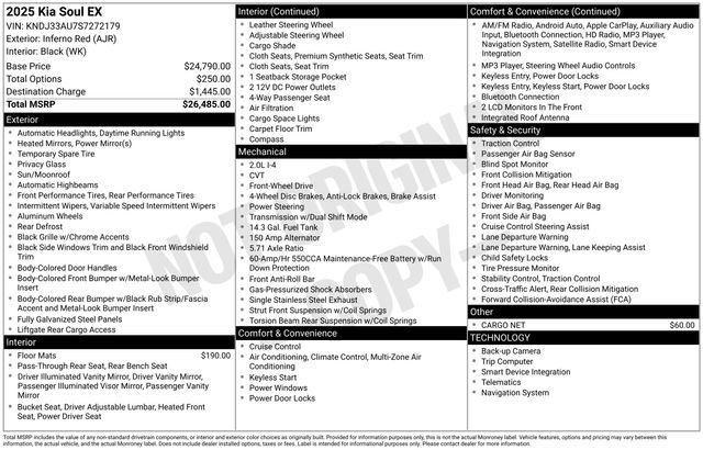 New 2025 Kia Soul EX image 4