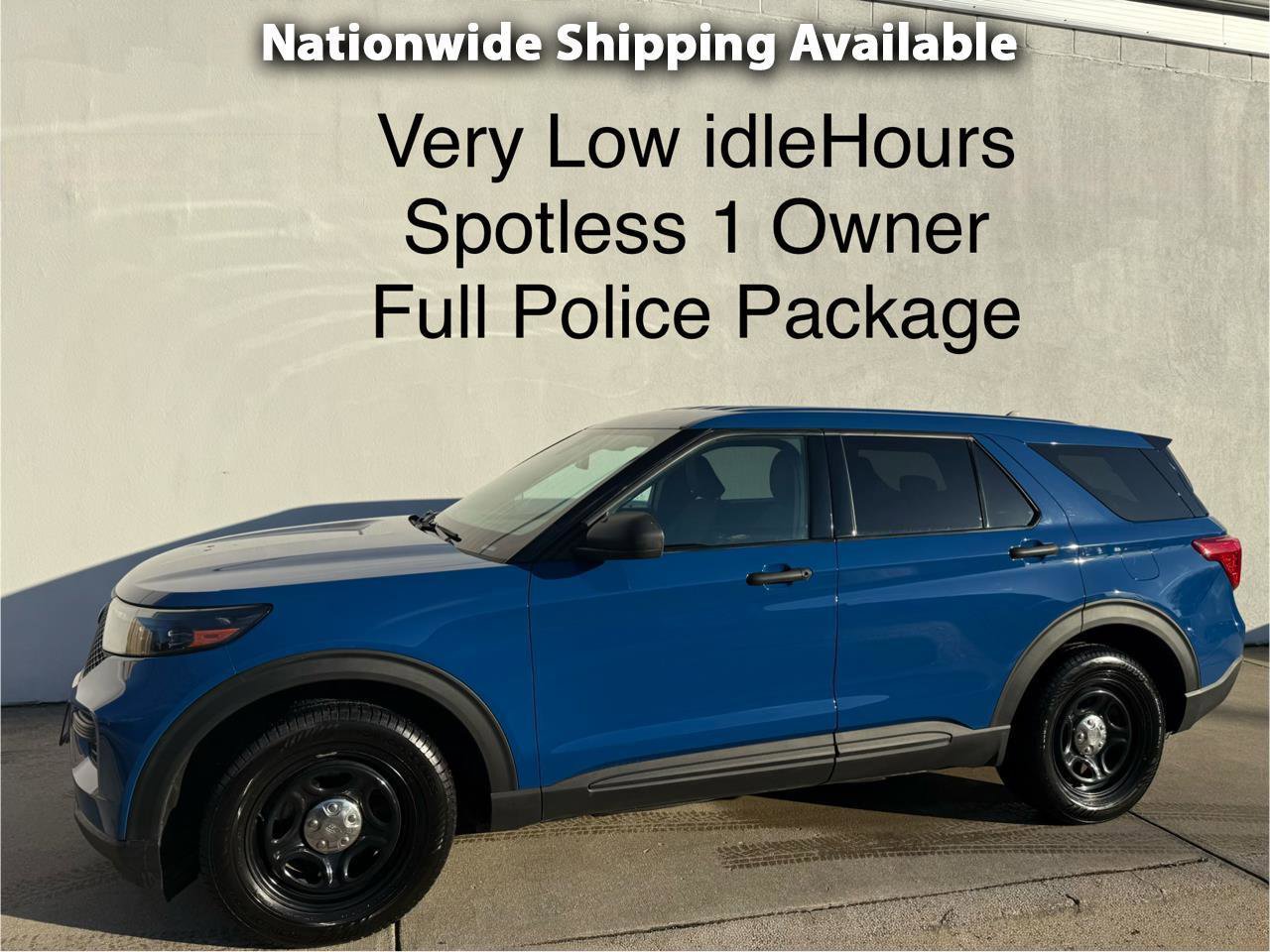 Used 2021 Ford Explorer 4WD Police Interceptor image 1