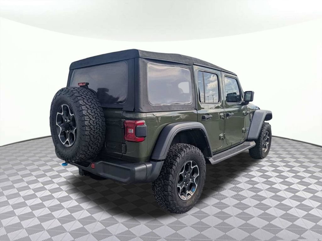Used 2023 Jeep Wrangler Unlimited Rubicon 4xe AWD/4WD image 3