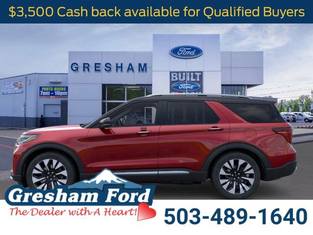 New 2026 Ford Explorer Platinum w/ LUX Leather Package image 3