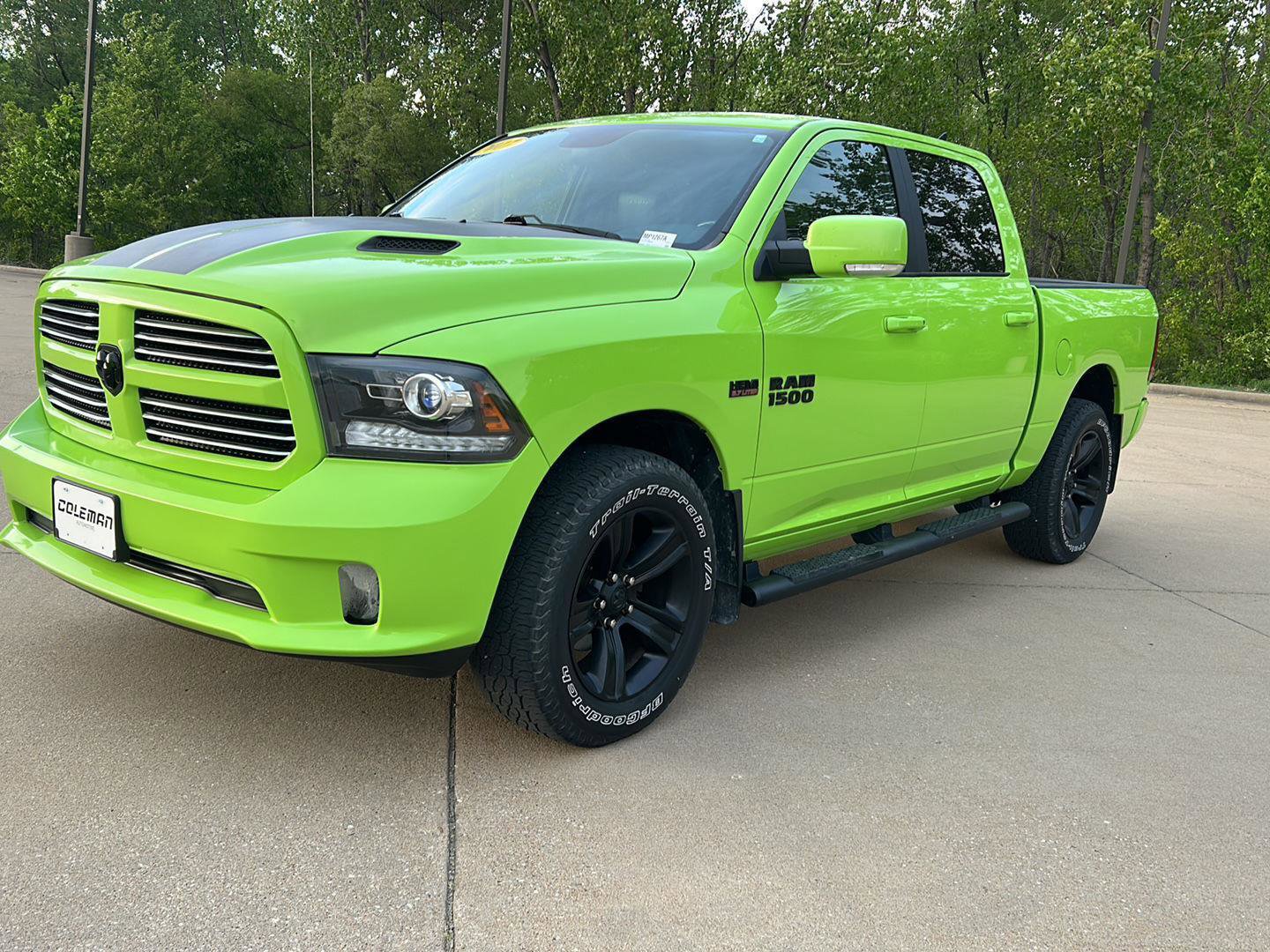 Used 2017 RAM 1500 Sport w/ Sublime Green Sport Package