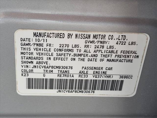 Used 2012 INFINITI G37 Journey w/ Premium Pkg RWD image 22