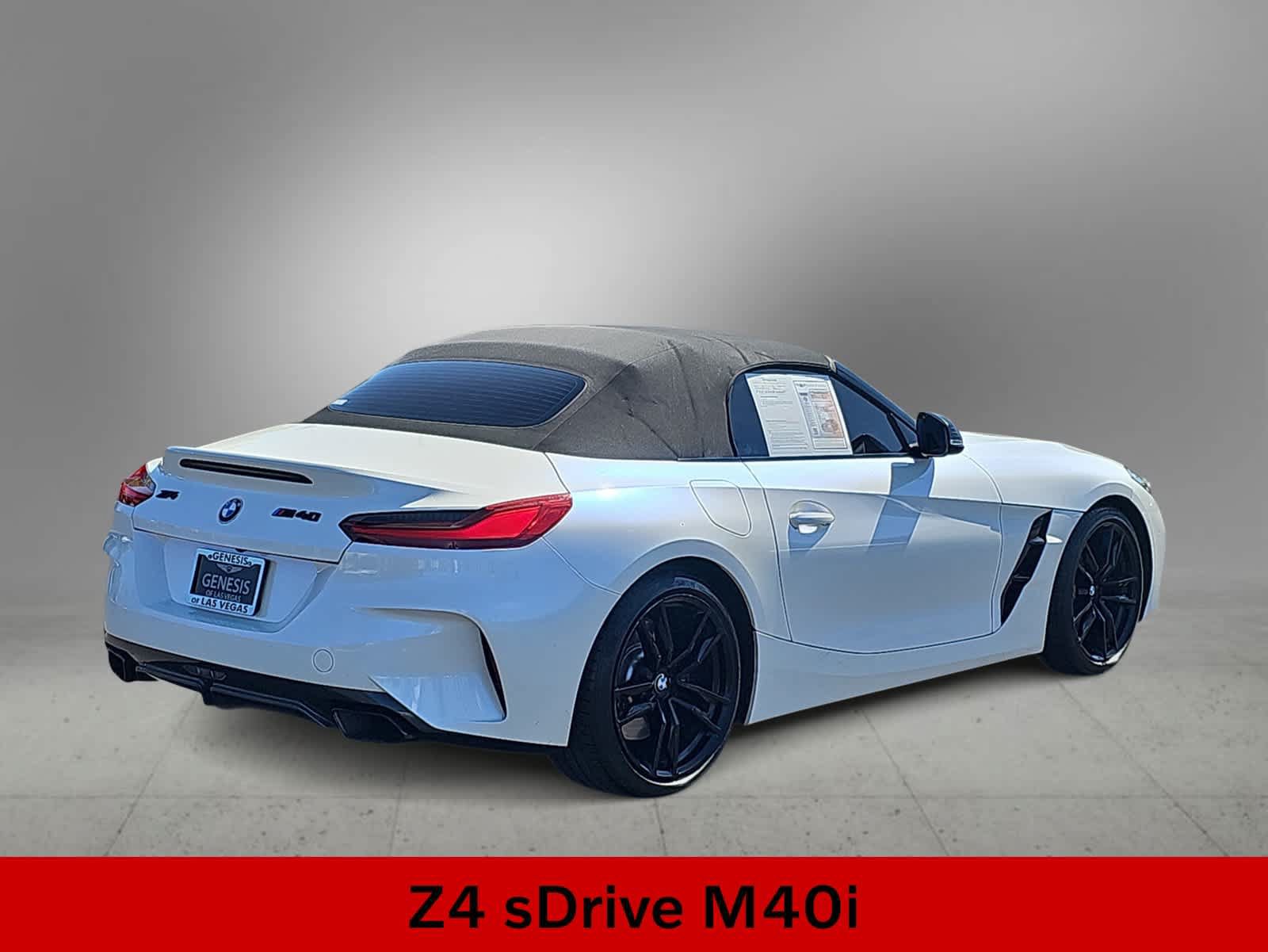 Used 2021 BMW Z4 M40i w/ Executive Package RWD image 8