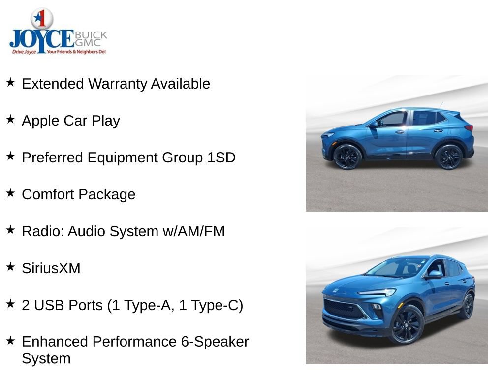 Certified 2024 Buick Encore GX Sport Touring w/ Comfort Package FWD image 10
