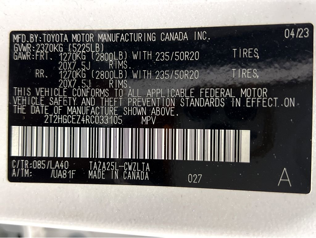 Certified 2024 Lexus NX 350 AWD w/ Vision Package image 27