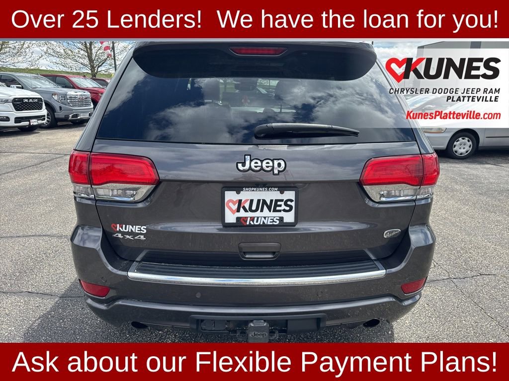 Used 2019 Jeep Grand Cherokee Overland AWD/4WD image 4
