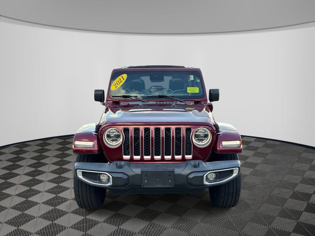 Used 2021 Jeep Wrangler Unlimited Sahara w/ Cold Weather Group AWD/4WD image 2