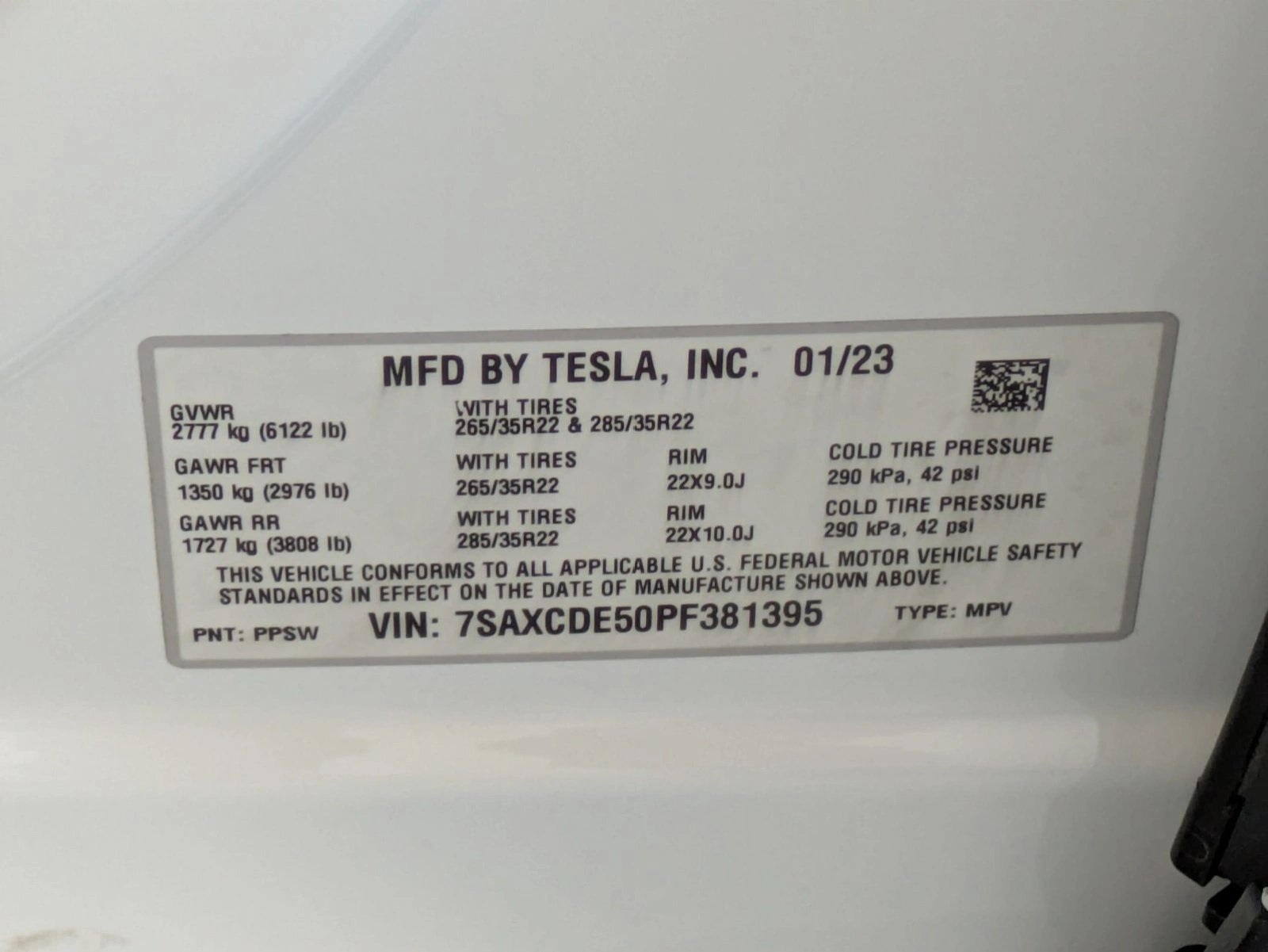 Used 2023 Tesla Model X AWD/4WD image 25