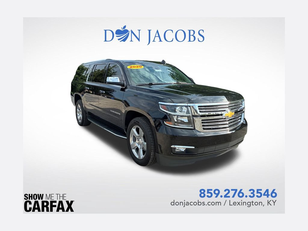 Used 2020 Chevrolet Suburban Premier w/ Max Trailering Package RWD image 1
